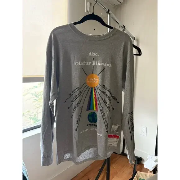 Advisory Board Crystals x Little Sun Foundation 1/108 Gray LongSleeve Mens M